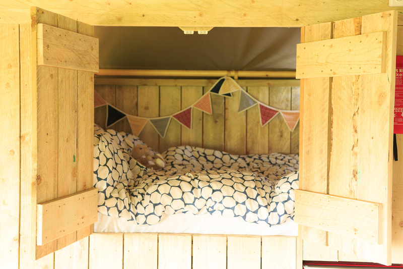 Cupboard Bed Safari Tent glamping