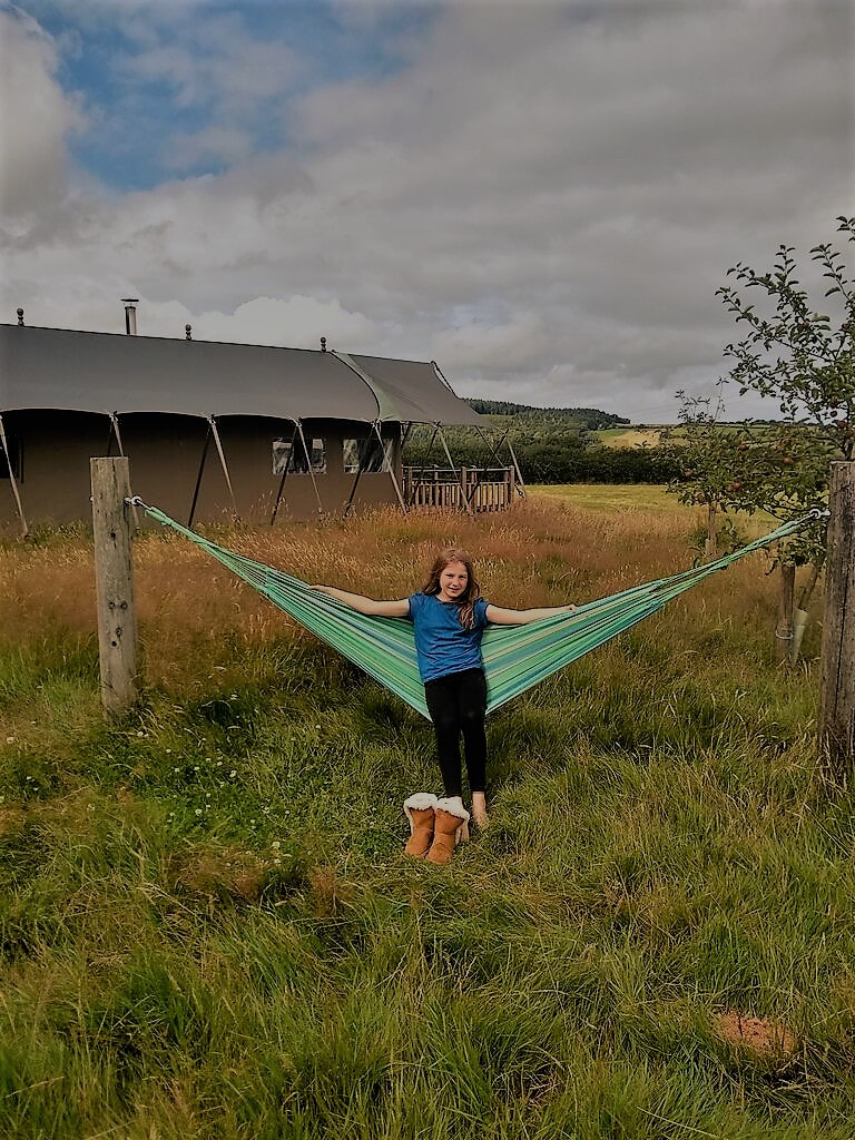 Family Glamping Holiday on a working farm 