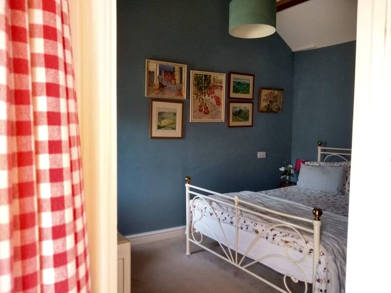 Holiday Cottage Bedroom, Farm Holiday Somerset